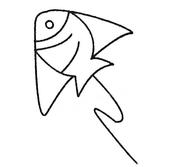 风筝简笔画 风筝简笔画简单又漂亮