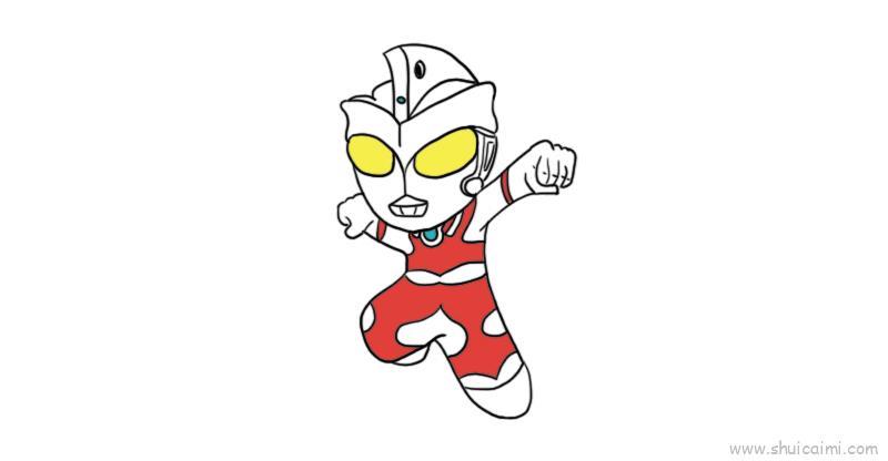 维克特利奥特曼儿童画怎么画 维克特利奥特曼简笔画好看