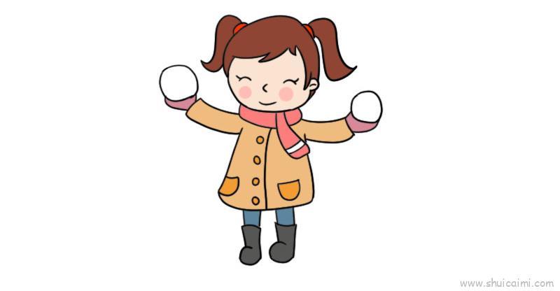 冬天来了儿童画怎么画 冬天来了简笔画好看