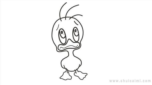 丑小鸭简笔画怎么画 丑小鸭简笔画好看