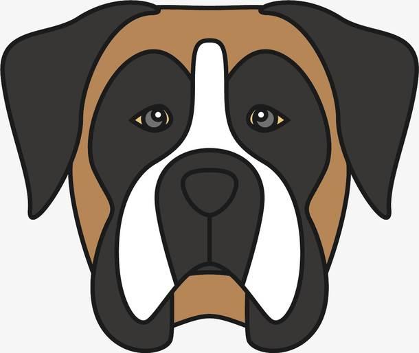 狗头简笔画 狗头简笔画可爱图片