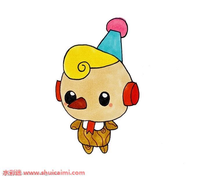 木偶怎么画 木偶简笔画简单易画