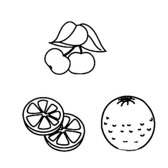 秋天的水果简笔画 秋天的水果简笔画幼儿