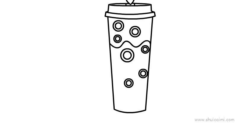 冷饮配西瓜卡通简笔画画法教程