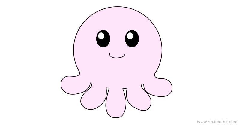 章鱼教程儿童画怎么画 章鱼教程简笔画好看