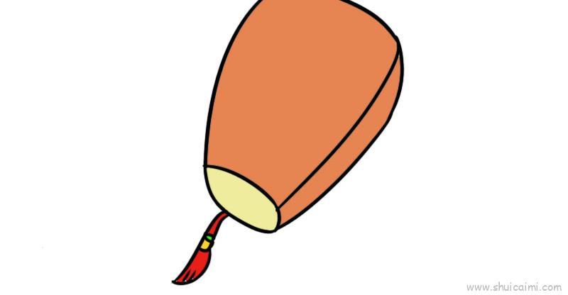 孔明灯儿童画怎么画 孔明灯简笔画简单