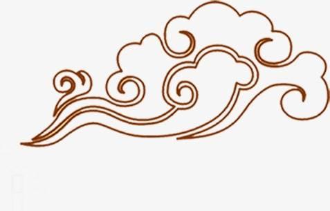 祥云简笔画 祥云简笔画彩色