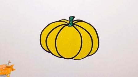 南瓜的简笔画图片大全 南瓜的简笔画图片大全可爱