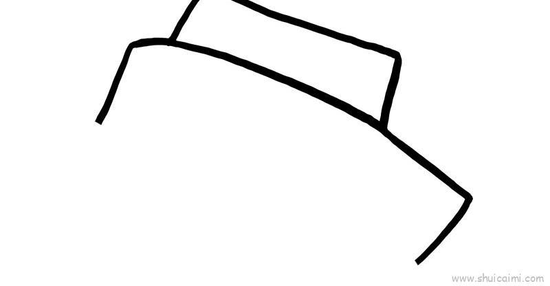 护士帽儿童画怎么画 护士帽简笔画画法