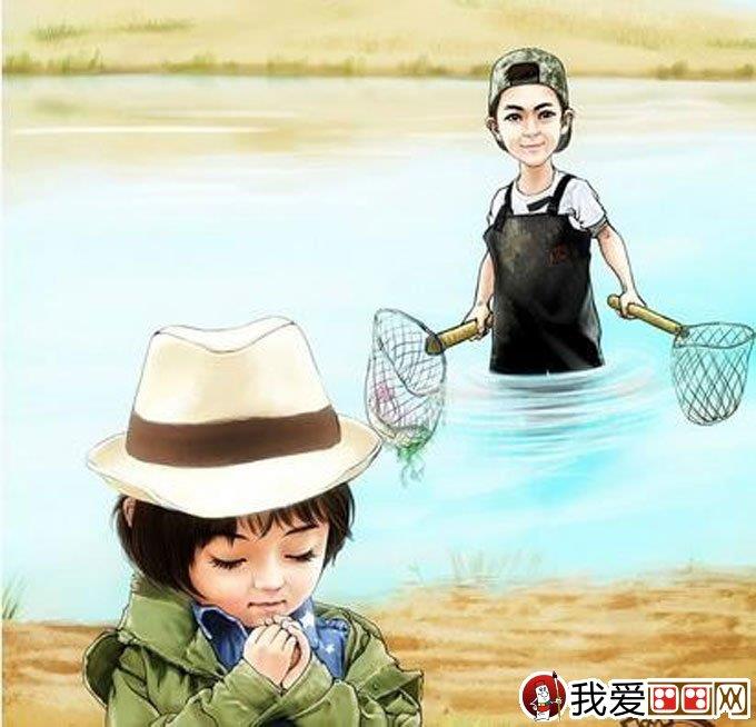 爸爸去哪儿集 爸爸去哪儿漫画图片简笔画怎么画 爸爸去哪儿集 爸爸去哪儿漫画图片简笔画步骤