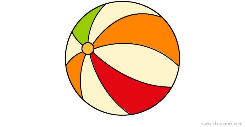 皮球儿童画怎么画 皮球简笔画简单又好看