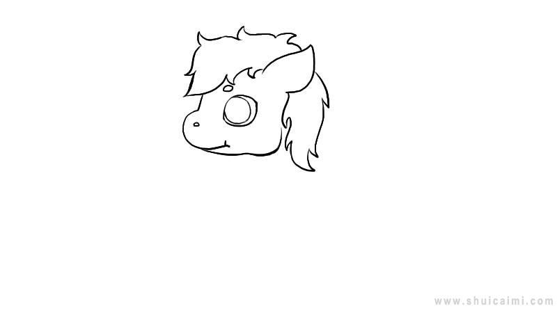 马简笔画怎么画 马简笔画好看