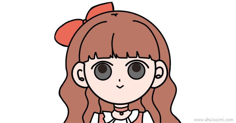 头像儿童画怎么画 头像简笔画步骤