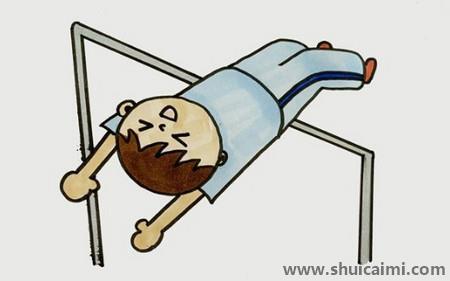 运动会的儿童简笔画