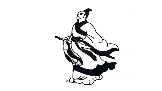 屈原的简笔画怎么画 屈原简笔画顺序