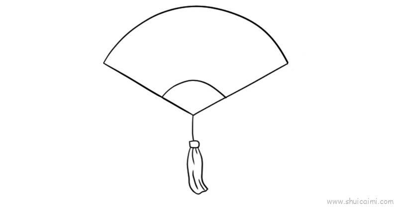 新春扇子儿童画怎么画 新春扇子简笔画简单又好看