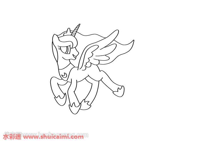 月亮公主怎么画 月亮公主简笔画简单好看