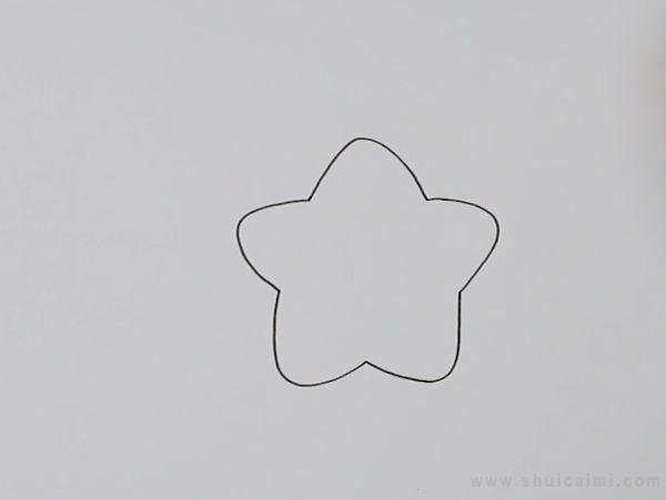 五角星简笔画怎么画 五角星简笔画图片大全