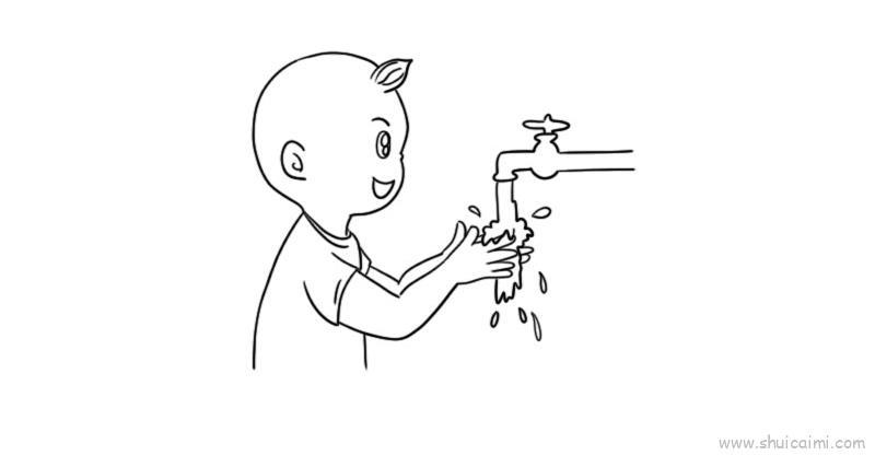预防肺炎儿童画怎么画 预防肺炎简笔画图片大全