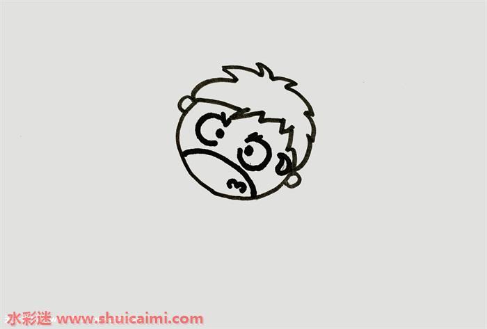 关于溺水的画怎么画 关于溺水的画简笔画彩色