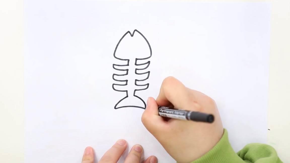 骨头简笔画图片大全 骨头简笔画图片大全彩色