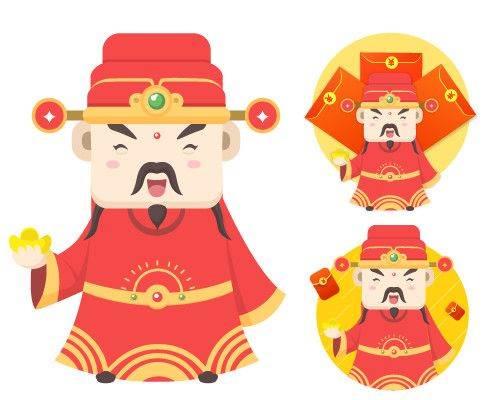 福禄寿喜财简笔画图片 福禄寿喜财简笔画图片大全可爱