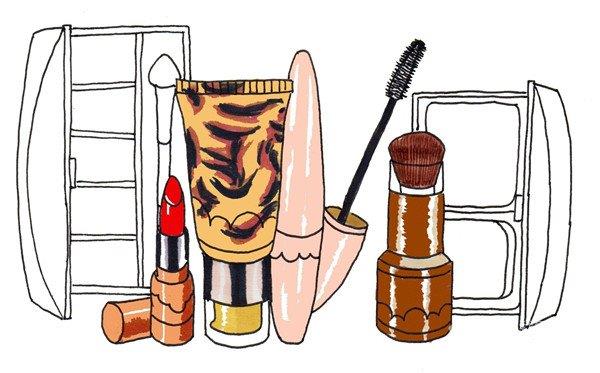 化妆品套装的简笔画怎么画 化妆品套装的简笔画图片大全