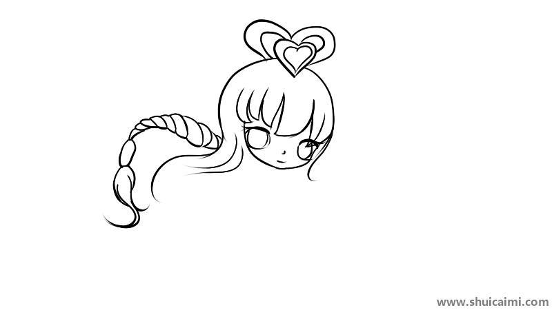 7个叶罗丽仙子王默简笔画怎么画 7个叶罗丽仙子王默简笔画画法