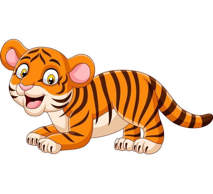 老虎简笔画 老虎简笔画霸气