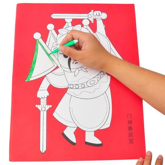 门神怎么画最简单 门神怎么画最简单又好看