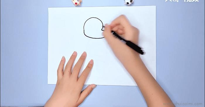 福气鼠儿童画怎么画 福气鼠简笔画简单又好看