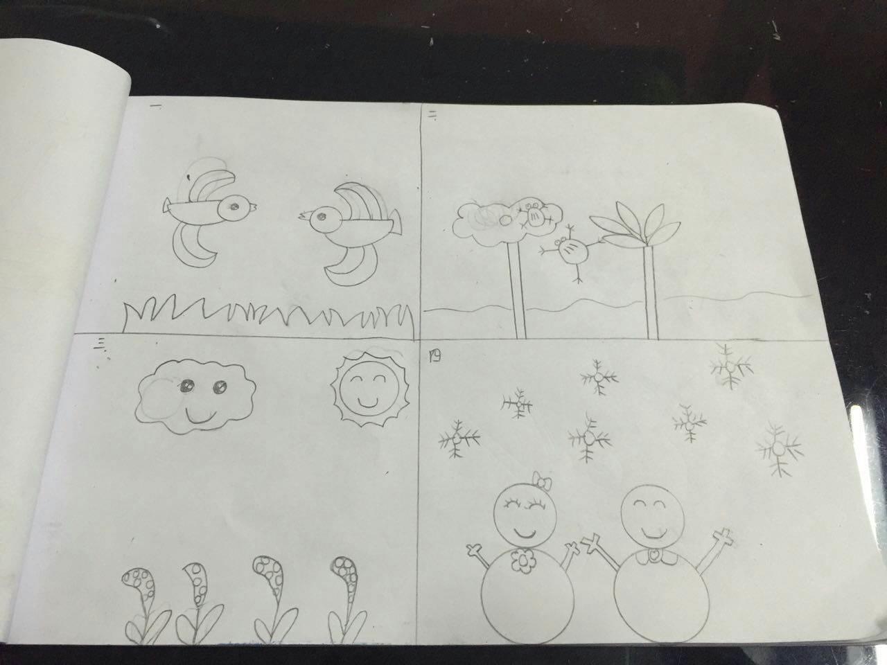 四季图片简笔画 幼儿园四季图片简笔画