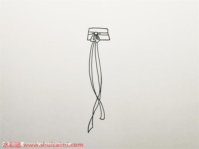 古装裙子怎么画 古装裙子简笔画彩色
