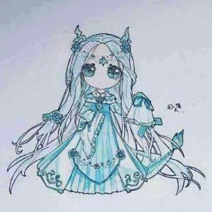 冰公主简笔画 冰公主简笔画图片