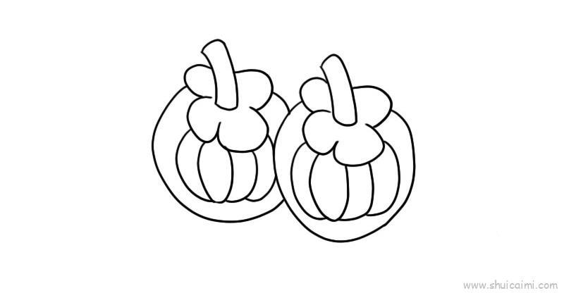 山竹儿童画怎么画 山竹简笔画画法