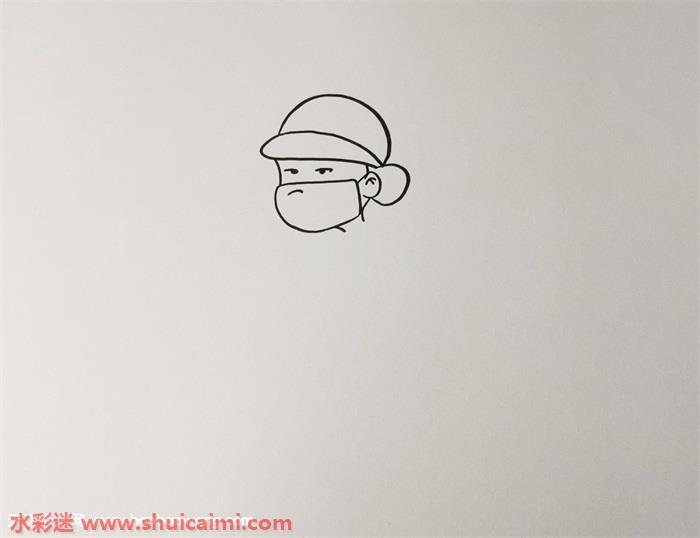 环卫工人怎么画 环卫工人简笔画简单易画彩色