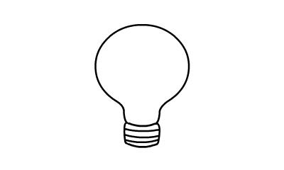 灯泡怎么画简笔画图片（电灯泡画法图片简笔画）