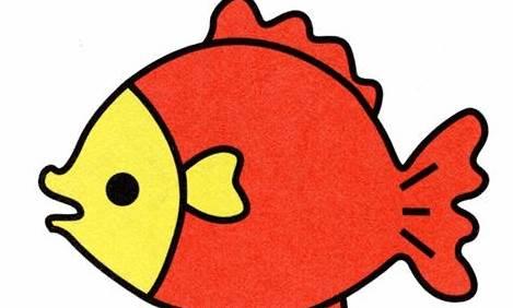鱼简笔画 鱼简笔画简单又漂亮
