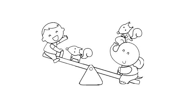 快乐假期简笔画怎么画 快乐假期简笔画画法