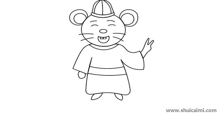 可爱老鼠儿童画怎么画 可爱老鼠简笔画简单又好看