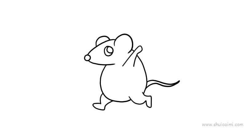 老鼠儿童画怎么画 老鼠简笔画画法