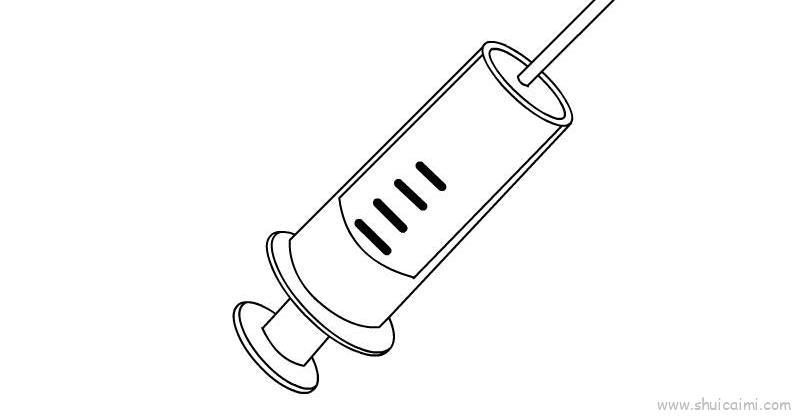 针管儿童画怎么画 针管简笔画绘画教学