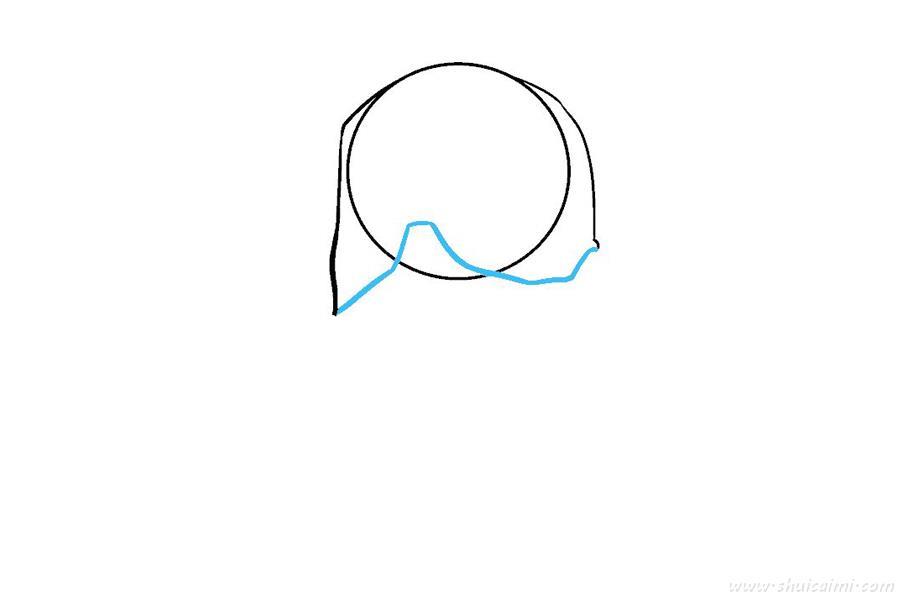 美国队长怎么画 美国队长简笔画简单又漂亮彩色