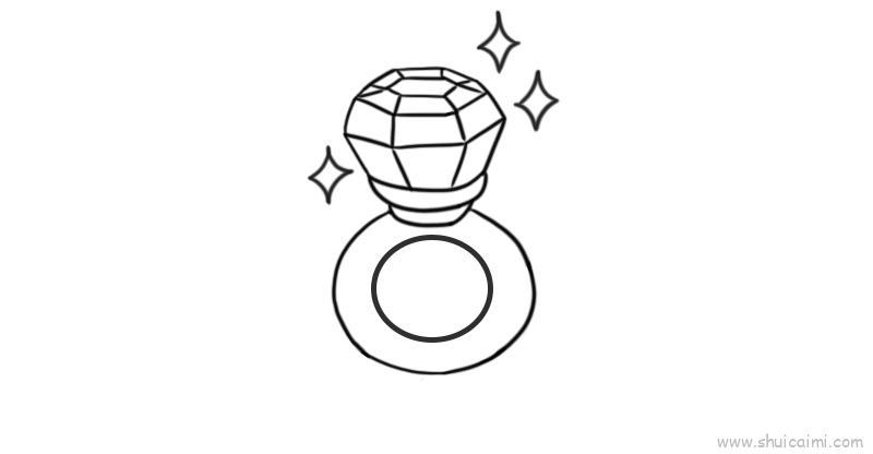 钻石儿童画怎么画 钻石简笔画图片