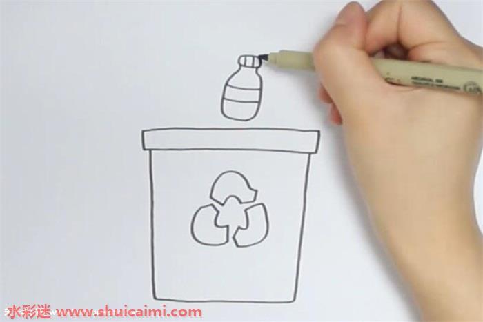 垃圾分类怎么画 垃圾分类简笔画简单又漂亮彩色