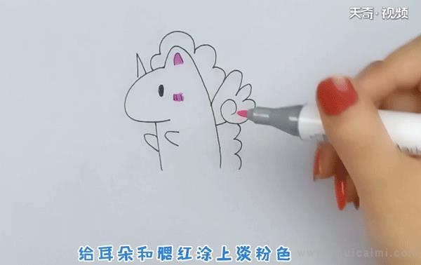 独角兽简笔画怎么画 独角兽简笔画画法