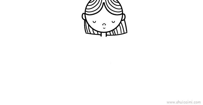 晚礼服公主儿童画怎么画 晚礼服公主简笔画简单