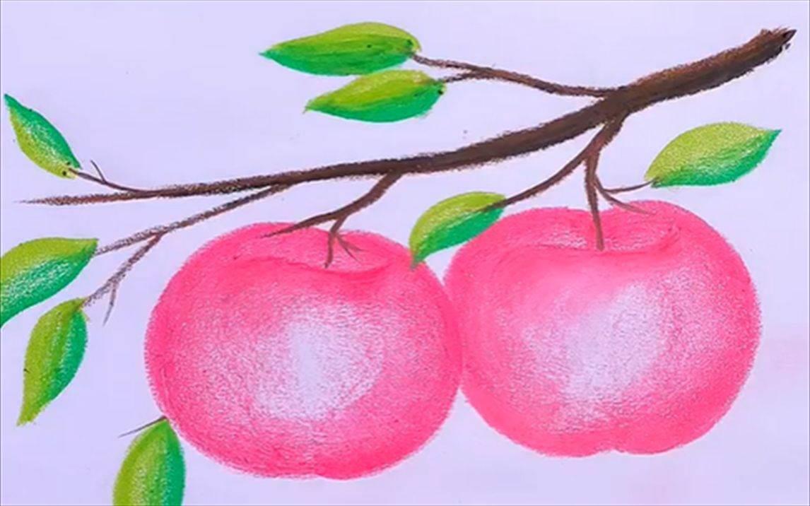 苹果简笔画图片 苹果简笔画图片大全大图