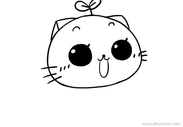 CC猫儿童画怎么画 CC猫简笔画图片大全