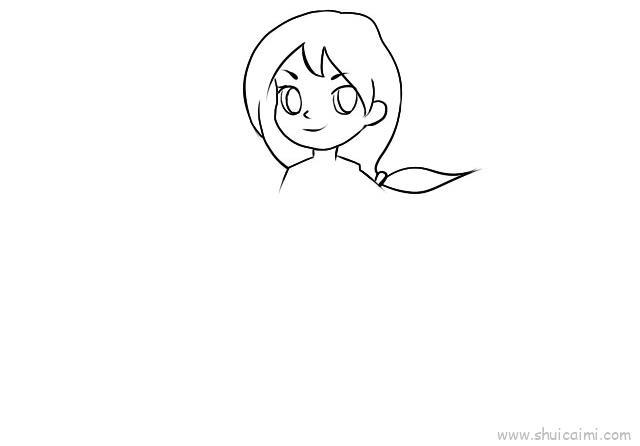 花木兰儿童画怎么画 花木兰简笔画好看